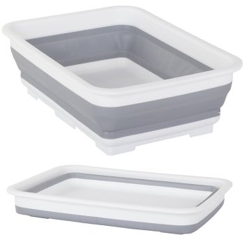 Silikona Saliekamais Trauks Bļoda 9 Litri 9L | Silicone Folding Bowl