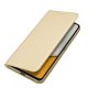 Samsung Galaxy A34 (SM-A346) DUX DUCIS Skin Pro Case Cover, Gold | Telefona Vāciņš Maciņš Apvalks Grāmatiņa