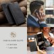 Samsung Galaxy A34 (SM-A346) CASEME Wallet Magnetic Leather Case Cover, Black | Telefona Vāciņš Maciņš Apvalks...
