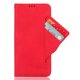 Samsung Galaxy A35 ( SM-A356E/DS ) Multiple Card Slots Design Wallet Stand Leather Book Case Cover, Red | Telefona...