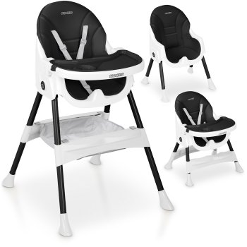 3-in-1 barošanas krēsliņš Ricokids Mani, melns