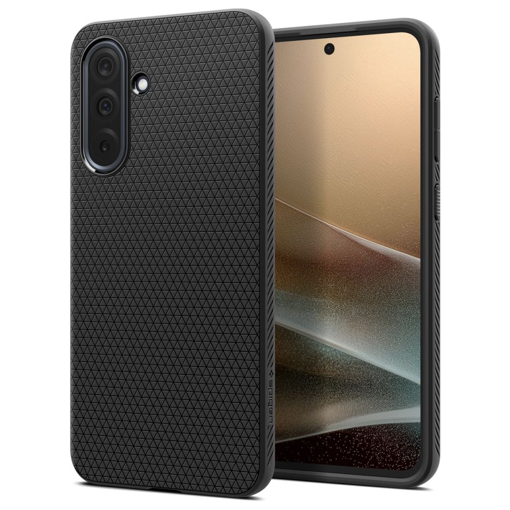 Spigen Liquid Air vāciņš Samsung Galaxy A36 5G - Matēts melns | Phone Case Cover Matte Black