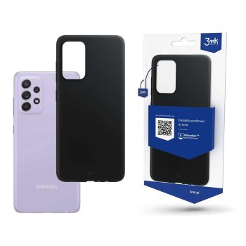 Samsung Galaxy A52 (SM-A525F/DS) / A52s (SM-A528B) 3MK Matt Case Cover, Black | Matēts Telefona Maciņš Vāks Apvalks...