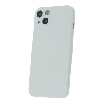 Samsung Galaxy A54 (SM-A546) Matt Silicone Color Case Cover, White | Silikona Vāciņš Maciņš Apvalks Bampers