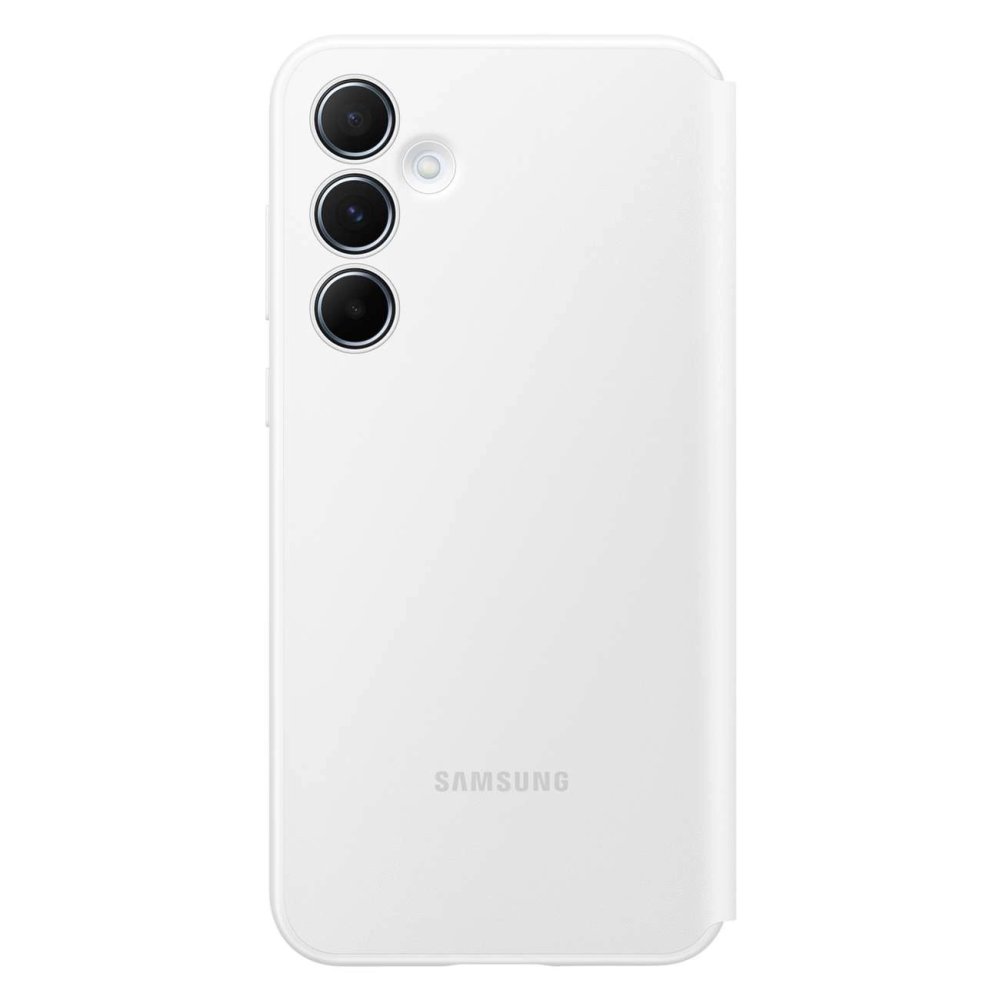 Samsung Galaxy A55 ( SM-A556B/DS ) Smart Clear View Cover with Display, White (EF-ZA556CWEGWW) | Oriģināls Telefona... (2)
