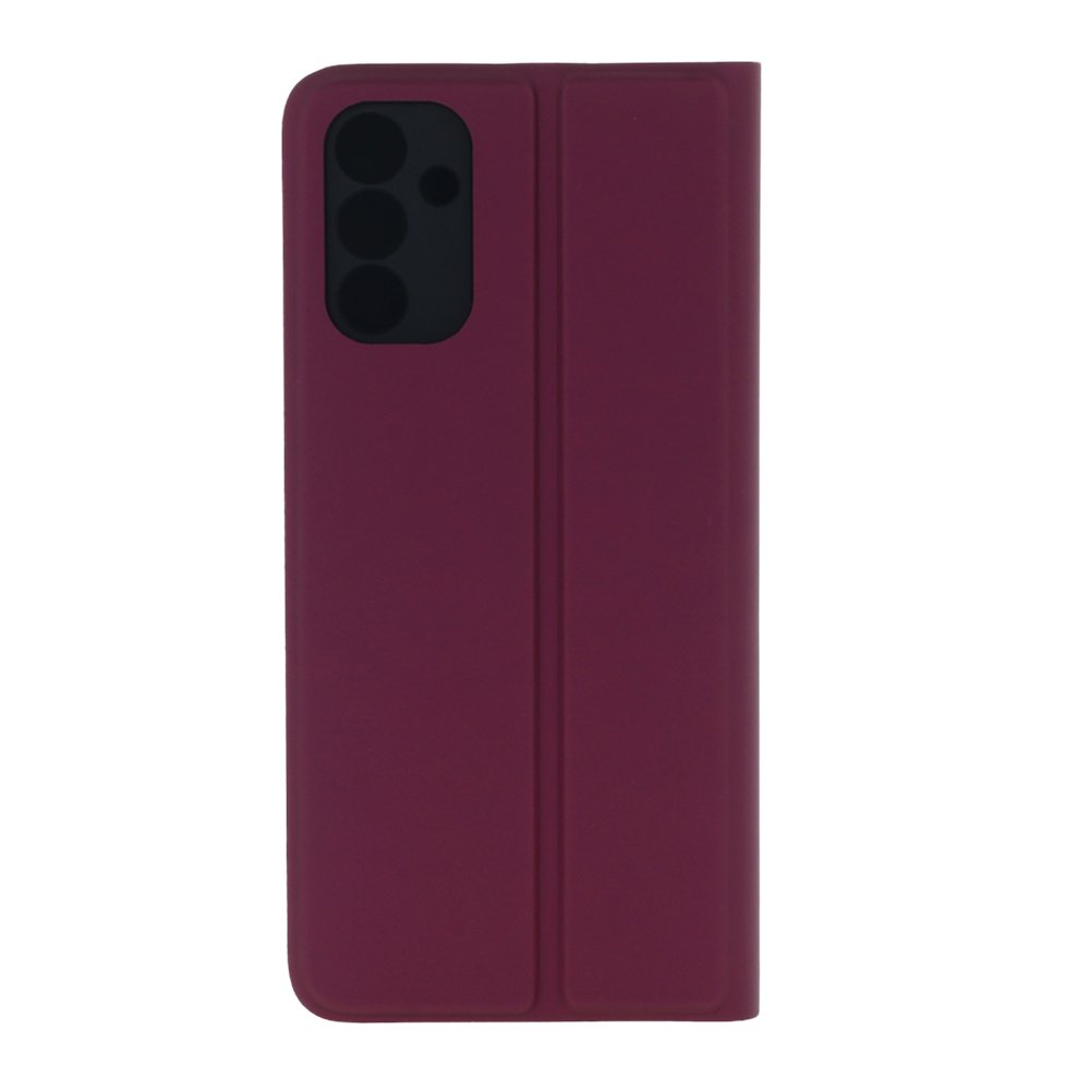 Samsung Galaxy A55 ( SM-A556B/DS ) Smart Soft Book Case Cover, Burgundy | Telefona Vāciņš Maciņš Apvalks... (1)