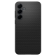 Samsung Galaxy A55 ( SM-A556B/DS ) Spigen Liquid Air TPU Case Cover, Black | Telefona Vāks Maks Apvalks Bampers