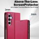 Samsung Galaxy A55 ( SM-A556B/DS ) LC.IMEEKE PU Leather Wallet Protective Book Case Cover, Red | Telefona Vāciņš...