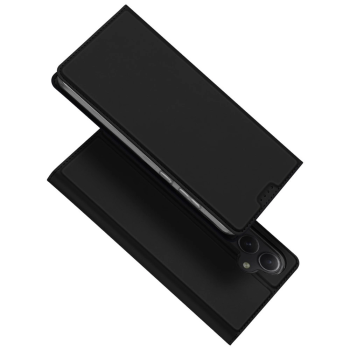 Samsung Galaxy A55 ( SM-A556B/DS ) DUX DUCIS Skin Pro Leather Phone Case Cover, Black | Telefona Vāciņš Maciņš...