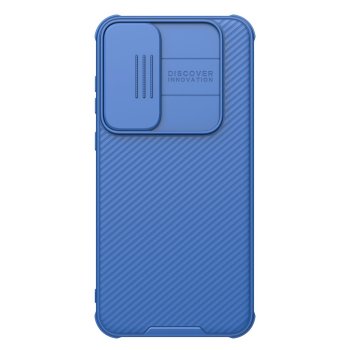 Samsung Galaxy A55 ( SM-A556B/DS ) Nillkin CamShield Pro Case Cover with Camera Shield, Blue | Telefona Vāciņš...