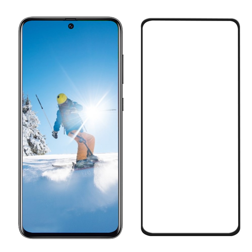Samsung Galaxy A71 (SM-A715F) 5D Full Cover Tempered Glass Screen Protector | Aizsargstikls ekrānam pilna pārklājuma (0)