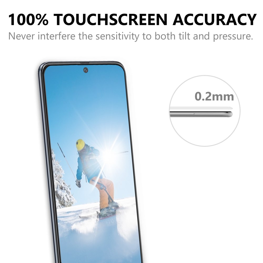 Samsung Galaxy A71 (SM-A715F) 5D Full Cover Tempered Glass Screen Protector | Aizsargstikls ekrānam pilna pārklājuma (1)