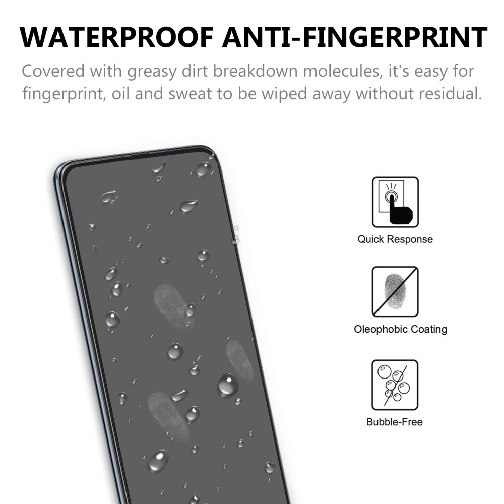 Samsung Galaxy A71 (SM-A715F) 5D Full Cover Tempered Glass Screen Protector | Aizsargstikls ekrānam pilna pārklājuma (3)
