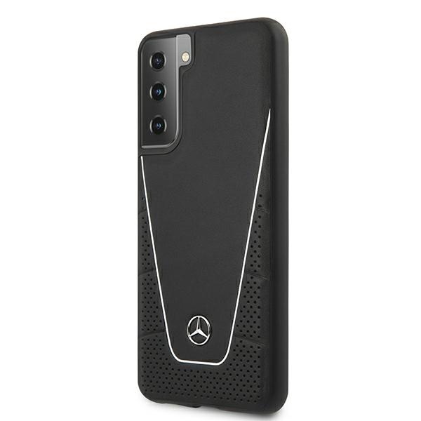 Samsung Galaxy S21 (SM-G991) Mercedes Dynamic Line Case Cover, Black | Telefona Maciņš Vāks Apvalks Bampers (0)