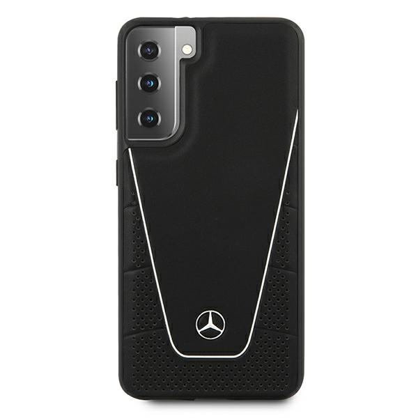 Samsung Galaxy S21 (SM-G991) Mercedes Dynamic Line Case Cover, Black | Telefona Maciņš Vāks Apvalks Bampers (1)