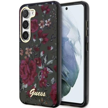 Samsung Galaxy S23+ Plus (SM-S916) Guess Flower Collection Case Cover (GUHCS23MHCFWSA), Green | Telefona Maciņš Vāks...