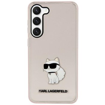 Karl Lagerfeld Samsung Galaxy S23+ vāciņš KLHCS23MHNCHTCP Rozā