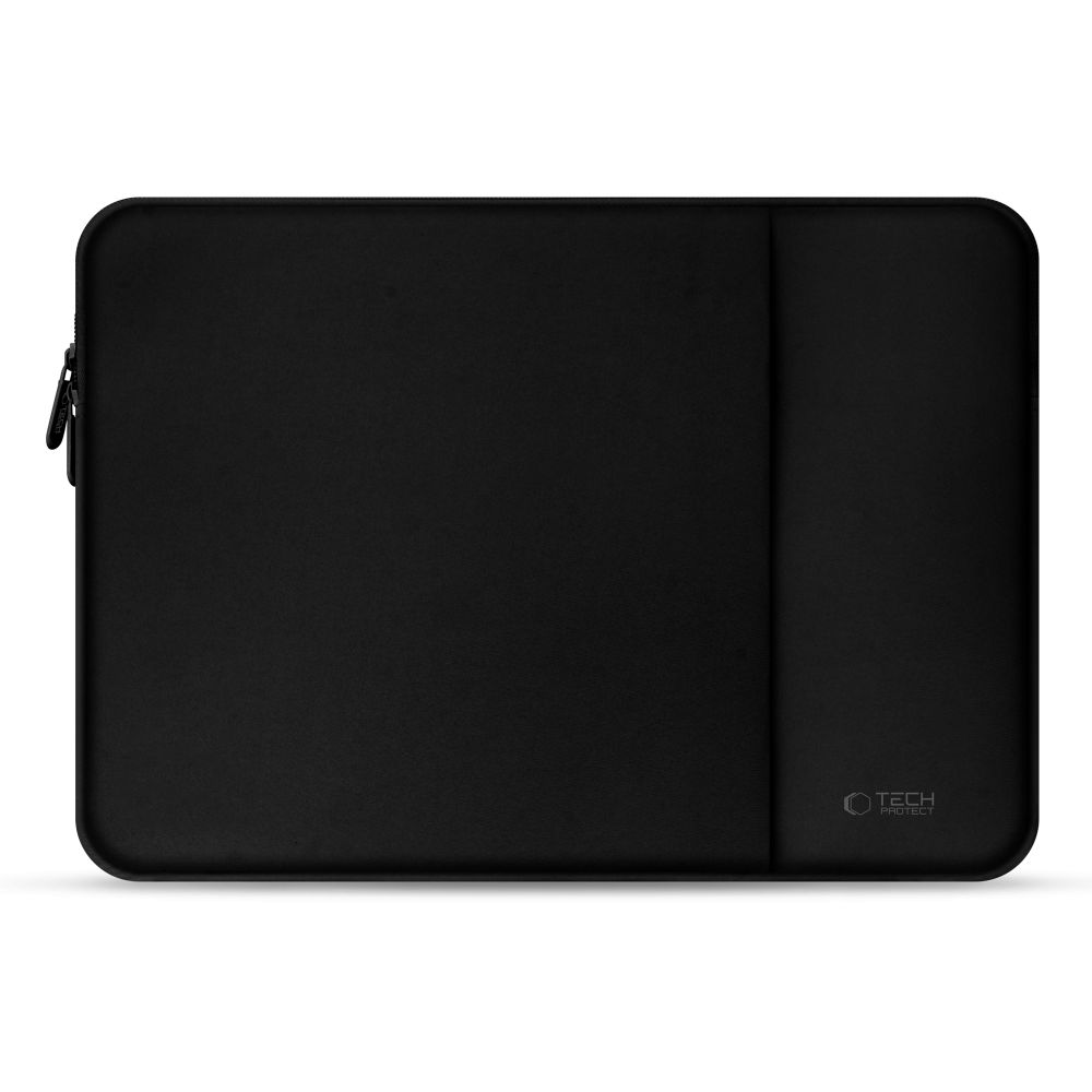 Tech-Protect neoprēna apvalks 15-16" klēpjdatoram - melns | Neoprene sleeve for a laptop black