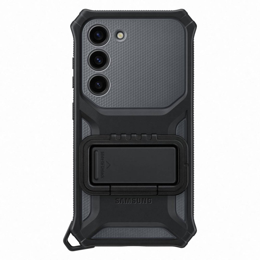 Original Samsung Galaxy S23 (SM-S911) Rugged Gadget Cover Case, Titan (EF-RS911CBEGWW) | Oriģināls Telefona Maciņš... (0)