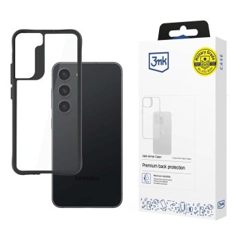 Samsung Galaxy S23 (SM-S911) 3MK Satin Armor Case+ Case Cover, Transparent | Telefona Maciņš Vāks Apvalks Bampers
