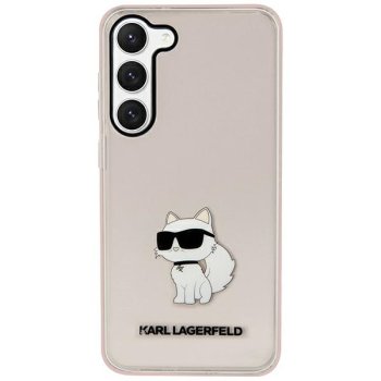 Karl Lagerfeld Samsung Galaxy S23 S911 vāciņš KLHCS23SHNCHTCP Rozā