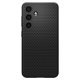 Samsung Galaxy S24+ Plus (SM-S926) Spigen Liquid Air TPU Case Cover, Black | Telefona Vāks Maks Apvalks Bampers
