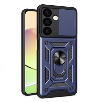 Samsung Galaxy S24+ Plus (SM-S926) Armor Guard TPU Hybrid Camshield Case Cover, Blue | Telefona Vāciņš Maciņš...