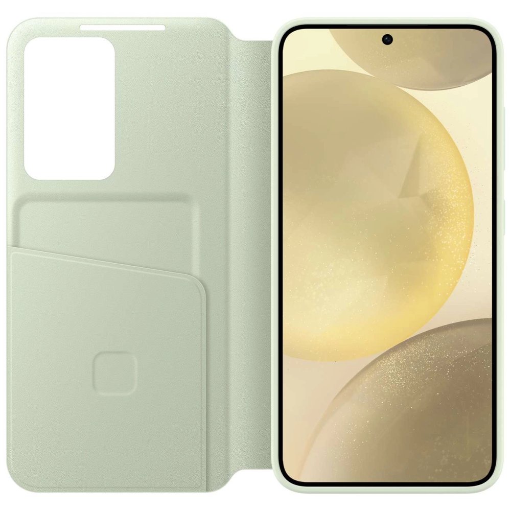 Samsung Galaxy S24+ Plus (SM-S926) Smart Clear View Cover with Display, Light Green (EF-ZS926CGEGWW) | Oriģināls... (1)