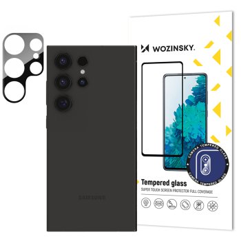 9H rūdītā stikla Wozinsky pilna kameras aizsargstikla Samsung Galaxy S24 Ultra | Camera Glass Protector