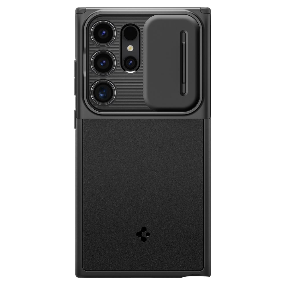 Samsung Galaxy S24 Ultra (SM-S928) Spigen Optik Armor Case Cover, Black | Telefona Maciņš Vāks Apvalks Bampers (0)