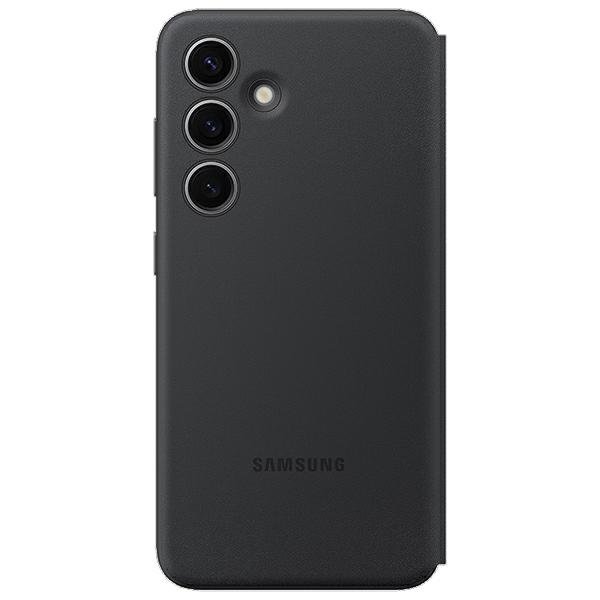 Samsung Galaxy S24 (SM-S921) Smart Clear View Cover with Display, Black (EF-ZS921CBEGWW) | Oriģināls Telefona... (2)