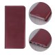 Samsung Galaxy S24 (SM-S921) Smart Magnetic Leather Case Cover Stand, Burgundy | Telefona Vāciņš Maciņš Apvalks...