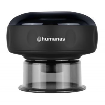 Humanas BB01 Plus elektroniskais ķīniešu vakuummasāžas aparāts – melns