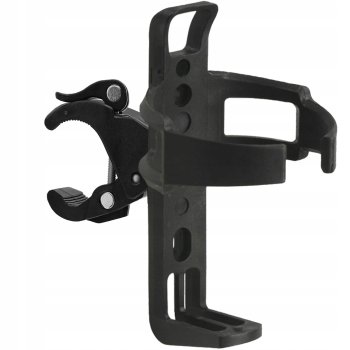 Ūdens Pudeļu Kausu Turētājs uz Velosipēda Stūres, Melns | Bicycle Handlebar Water Bottle Bracket Holder