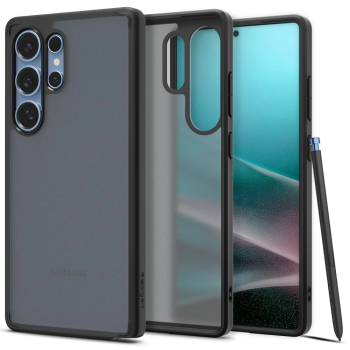 Samsung Galaxy S25 Ultra ( SM-S938 ) Spigen Ultra Hybrid Case Cover, Black | Telefona Vāciņš Maciņš Maks Apvalks...