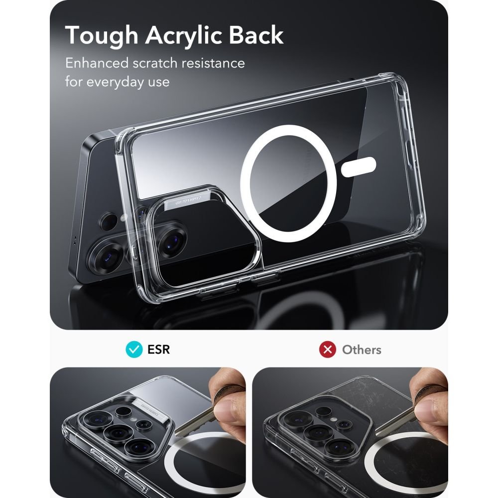 Samsung Galaxy S26 Ultra (SM-S948B/DS) ESR Classic Hybrid MagSafe Case Cover, Clear | Telefona Vāciņš Maciņš... (3)