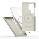 Samsung Galaxy S26 Ultra (SM-S948B/DS) Tech-Protect Silicone MagSafe Case Cover, Beige | Telefona Vāciņš Maciņš...