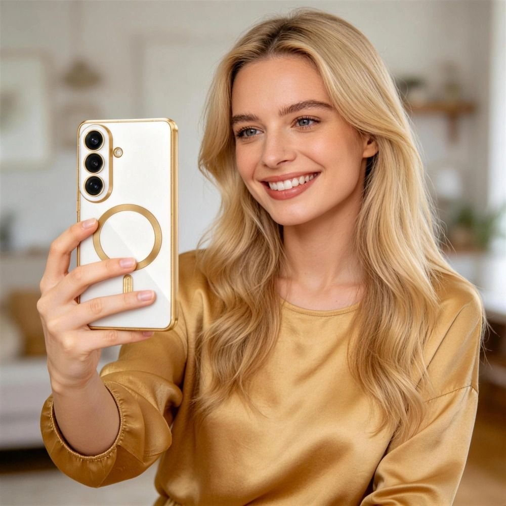 Samsung Galaxy S26 (SM-S942B/DS) Tech-Protect MagFlex MagSafe Case Cover, Gold | Telefona Vāciņš Maciņš Apvalks... (1)