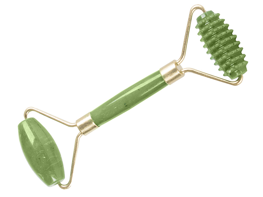 Nefrīta Sejas Masāžas Rullītis, Veltnis Ķermeņa Masāžai | Jade Roller Facial and Body Massager (6)