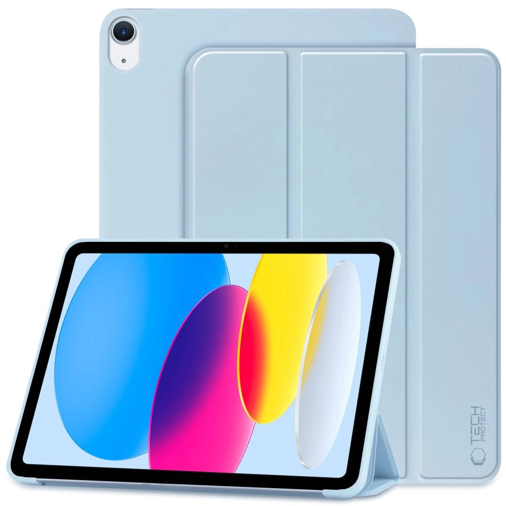 Apple iPad (2022) 10.9" (A2757 A2696) 10 gen. Trifold Tech-Protect SmartCase Protective Cover Case, Blue | Planšetes Vāciņš Maciņš Apvalks Grāmatiņa