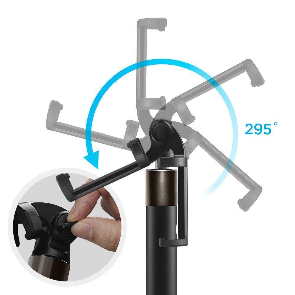 Pašbildes kāts Spigen S530W - melns (0)