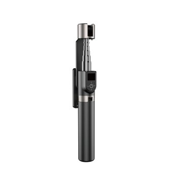 Pašbildes nūja ar statīvu Dudao F18 Bluetooth 1.1m - Melna
