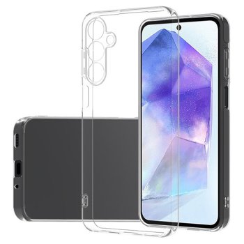 Samsung Galaxy A16 4G / 5G ( SM-A166 / SM-A165 ) Ultraslim TPU Case Cover, Transparent | Caurspīdīgs Silikona Vāciņš Maciņš Apvalks Bampers