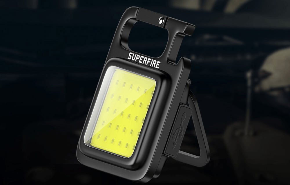 LED Darbnīcas Lukturis Superfire MX16 600lm (2)