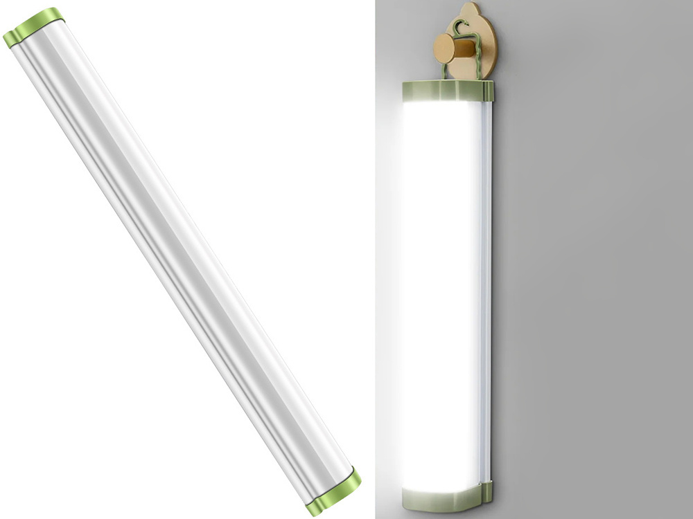 Uzlādējama LED darbnīcas lampa ar magnētu, āķi un powerbank funkciju (3)