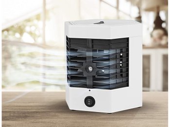 Portatīvais Mini Gaisa Kondicionieris Gaisa Dzesētājs Mitrinātājs 2in1 | Portable Air Conditioner Humidifier