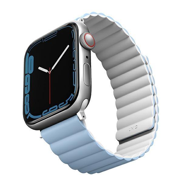 Uniq case Revix strap for Apple Watch 1/2/3/4/5/6/7/8/9/SE/SE2/Ultra 42/44/45/49mm. Reversible Magnetic... (1)