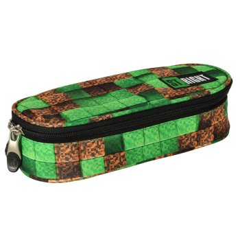 Skolas Penālis ST.RIGHT - Pixel Cubes ar Iekšējo Atloku, Mīkstu Apšuvumu | School Pencil Case