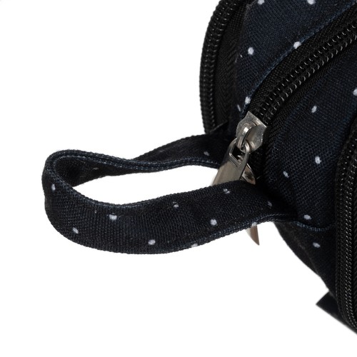 Penālis ar trīm nodalījumiem Maaleo 24511, Melns | Triple Foldable Pencil Case (7)