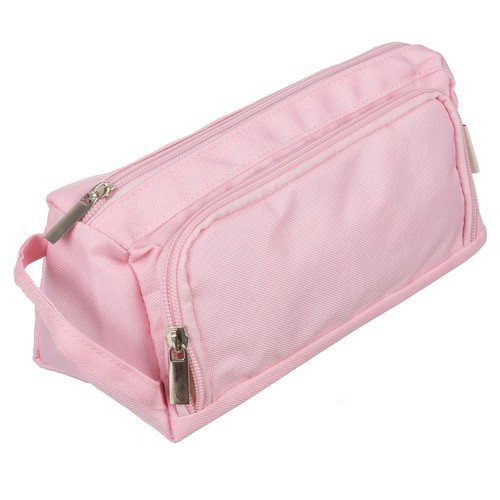 Dubultais atlokāms penālis Maaleo 24519, Rozā | Double Extendable Pencil Case (2)